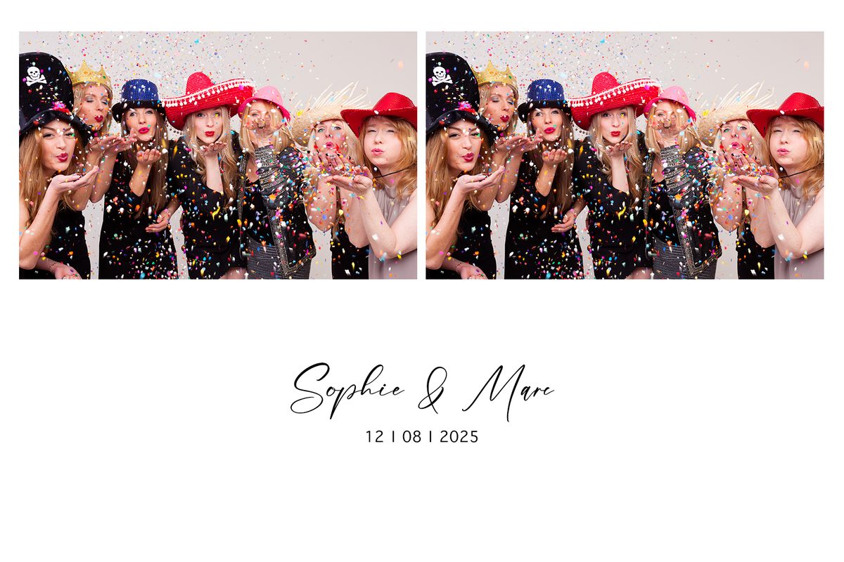 Mise en page paysage, deux poses